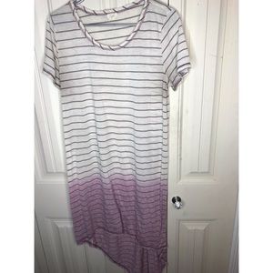 Boutique ombré high low dress